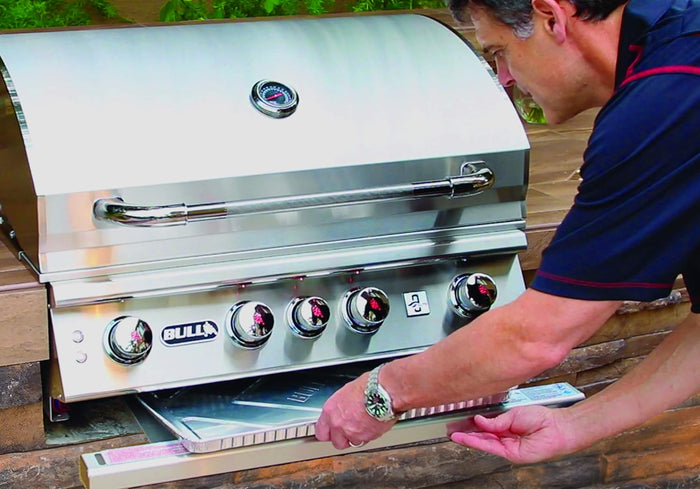 12 Pack Aluminum Grease Tray Liners for 30" Bull Grills