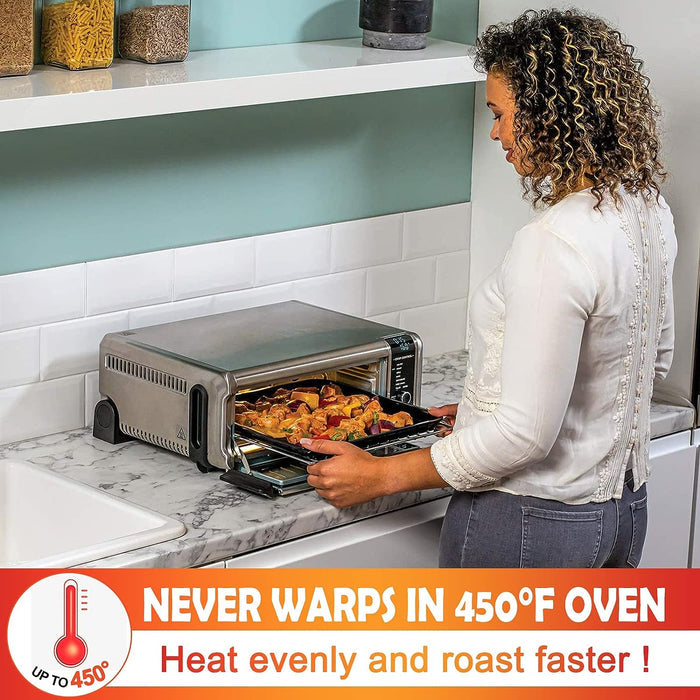 13" × 13" Nonstick Baking Tray Sheet Pan for Ninja Foodi SP100, SP101, SP1001C, SP201 8-in-1 Air Fry Ovens