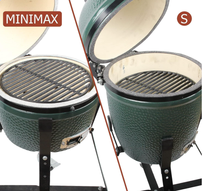 Cast Iron Cooking Grate Grids for Small and Minimax Big Green Egg, Round Grill Grates - 13 Inch