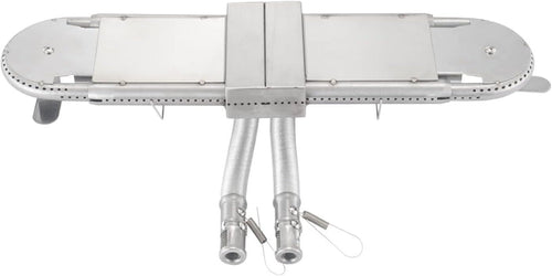 15 - 22'' Adjustable BBQ Grill Oblong Tube Bar Burner Assembly for Broil-Mate 30030BMT, 30030HNT Gas Grills