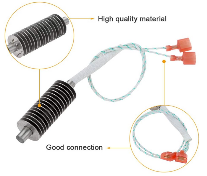 15 Fin Hot Rod Ignitor for Harman Pellet Stoves, 3-20-677200 Igniter Replacement Part