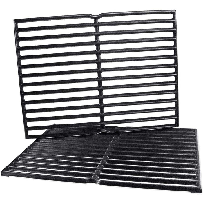 15" Grill Grates for Weber Spirit Side Knobs 200 Series, Cast Iron Grill Replacement 7522 for Spirit 500