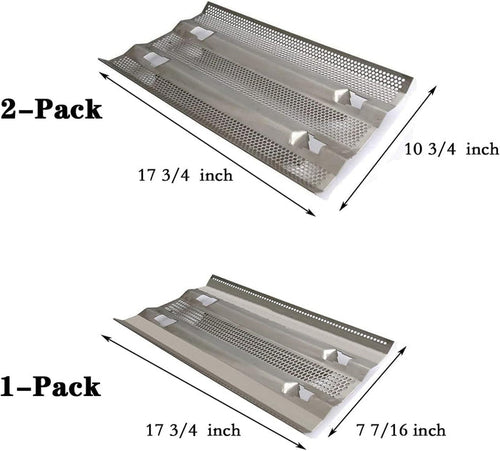 17 3/4" Heat Plates 3Pcs Kit fits for Fire Magic Gas Grills