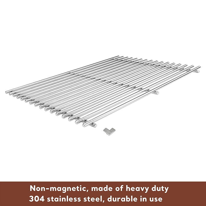 Weber 7639 Grill Cooking Grates No-Magnetic 304 Stainless Steel Parts