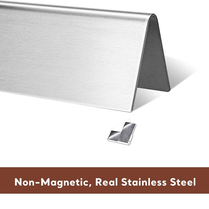 17.5'' SUS 304 Stainless Steel Flavorizer Bars 7620 for Weber Front Knobs Genesis E310, E320, E330, S310, S330, EP310, CEP310, EP320, CEP320, EP320, CEP330 Grills