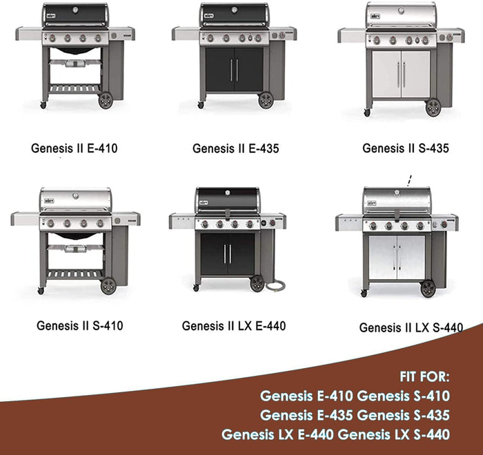 18.74'' Grill Grates 66097 for Weber Genesis II and Genesis II LX 400 Series Gas Grills