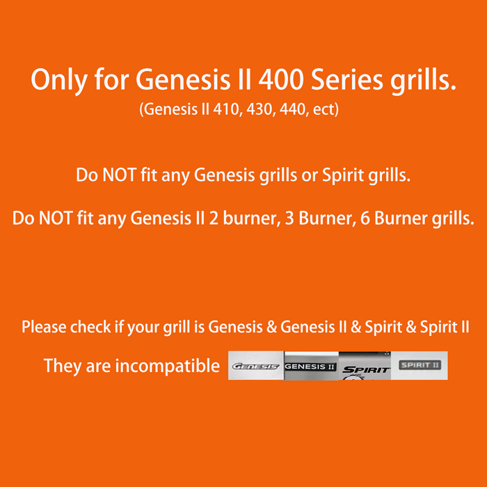 18.74'' Grill Grates 66097 for Weber Genesis II and Genesis II LX 400 Series Gas Grills