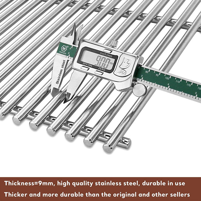 Weber 7524 Cooking Grates 19.5" Stainless Steel Grill Replacement Kit