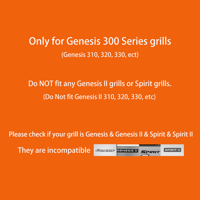 19.5'' Cooking Grates for Weber Genesis E310, E320, E330, S310, S320, S330, EP310, CEP310, EP320, CEP320, EP320, CEP330 Grills, Weber 7524 Parts