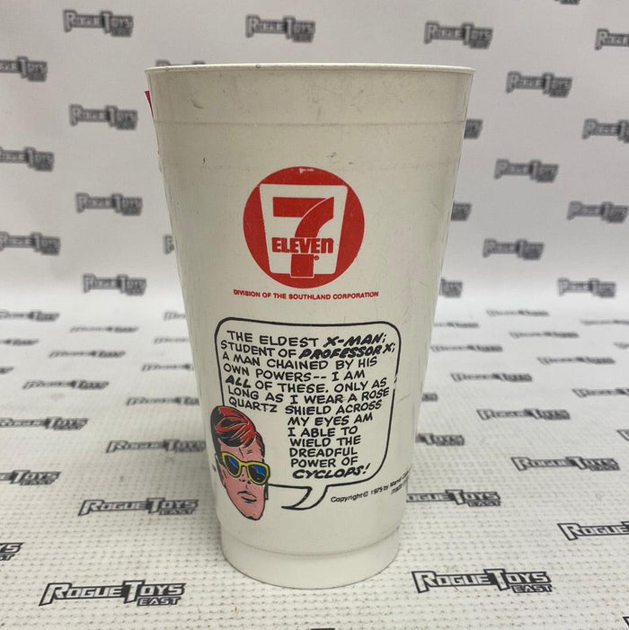 1975 7 Eleven Slurpee Cups Marvel Cyclops - Rogue Toys