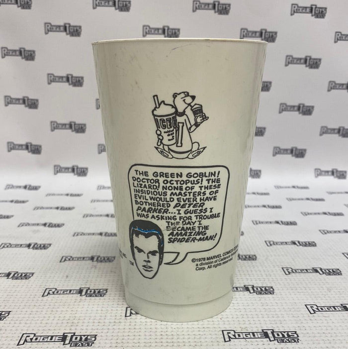 1978 7 Eleven Slurpee Cup The Amazing Spider-Man - Rogue Toys