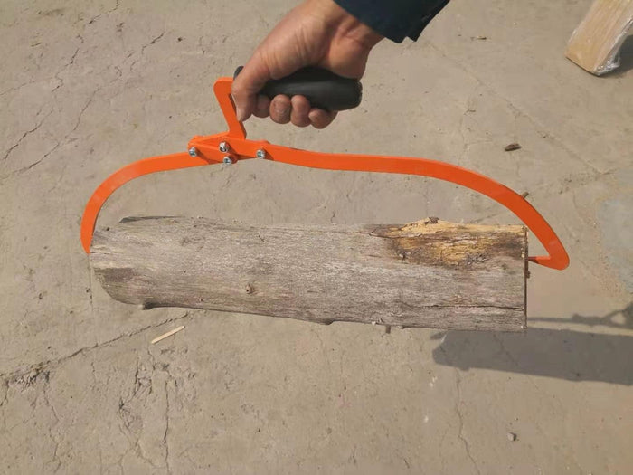 20" Log Tongs Logging Skidding Tongs Non-Slip Grip - Log Lifting, Handling, Dragging & Carrying Tool