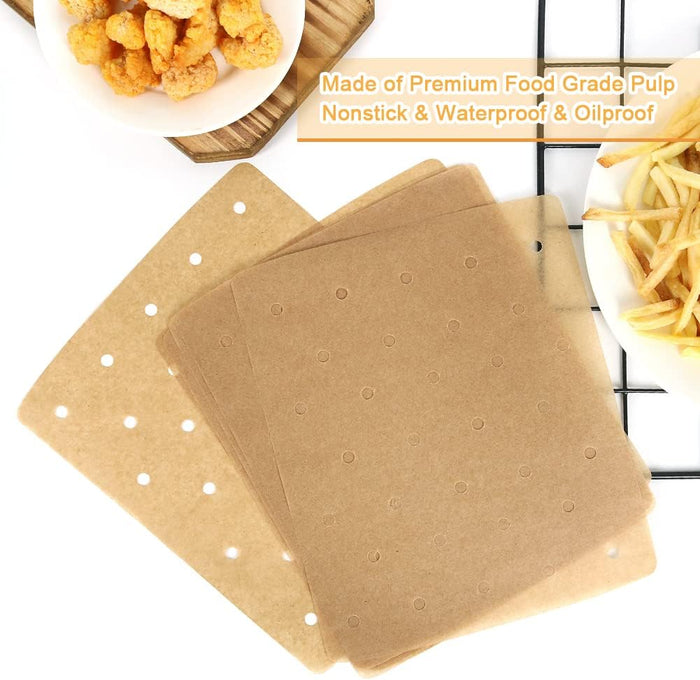 200pcs Disposable Paper Liners for Ninja AG301 Foodi 5-in-1 Indoor Air Fryer Grill