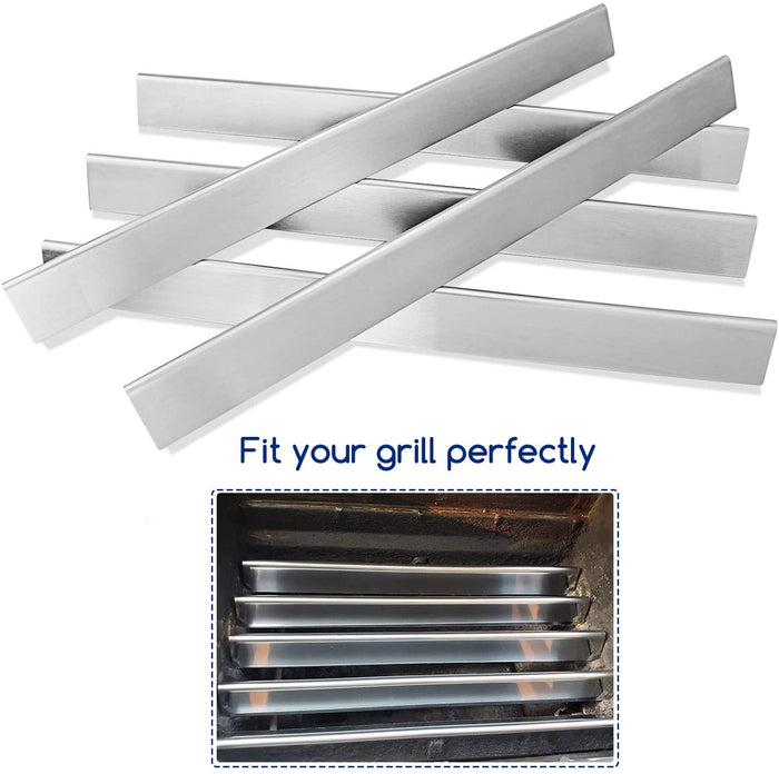 21 1/2'' Stainless Steel Flavor Bars Replacement Parts for Weber Genesis Silver A Gas Grills