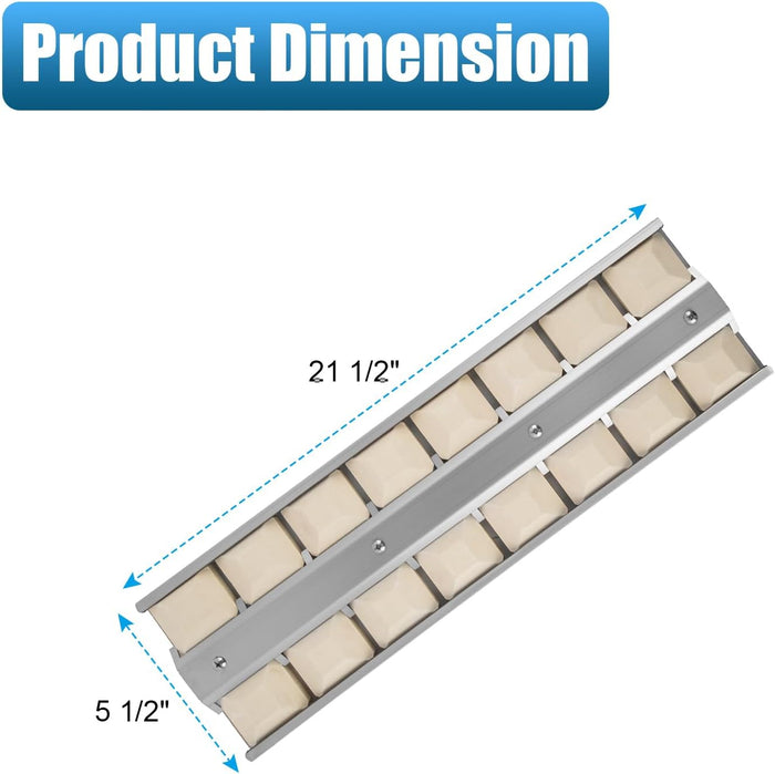 BBQ Grill Briquette Tray Heat Plates 4Pcs Kit fits for Viking Grills