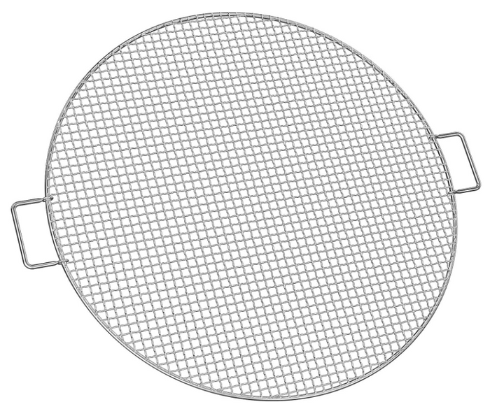 24 Inch Fire Pit Cooking Grill Grate - Outdoor Round BBQ Campfire Grill Grid - Camping Cookware