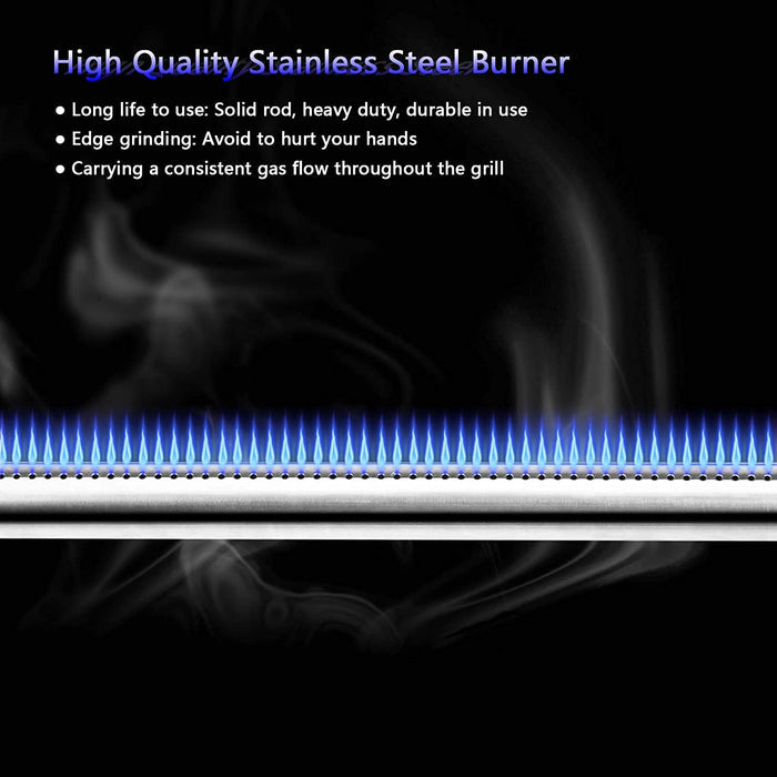27" Grill Burner for Genesis Silver A Models, 7507 Replacement Parts