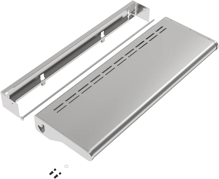 304 Stainless Steel 7002 Grill Folding Front Shelf for Weber SmokeFire EX4 Pellet Grills