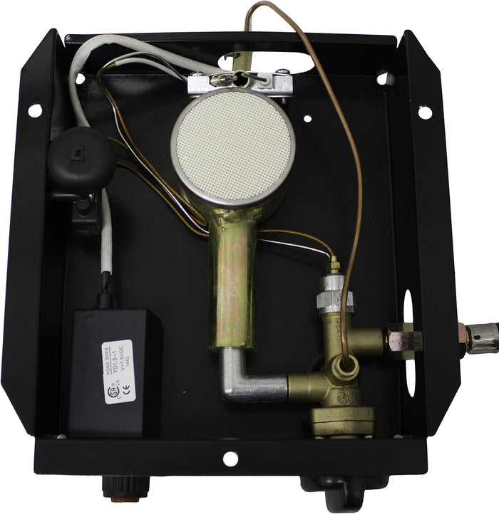 3BOLT SGT-Burner 3 Bolt Hole Pattern Burner for Square Glass Tube Patio Heater w/Regulateor
