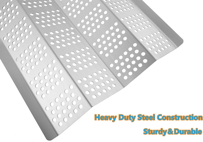 3Pcs Stainless Steel Heat Tent Plates fits for Calise OK2000, OK2000E, OK3000, OK3000E, OK4000 Gas Grills