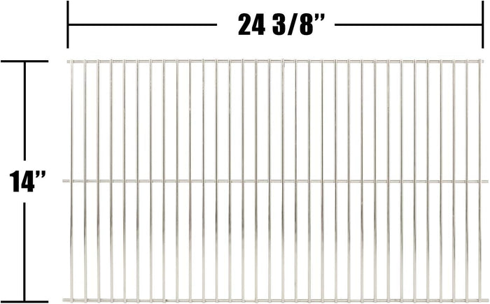 40901 Chrome Steel Wire Cooking Grid Replacement for Select El Patio Gas Grill Models