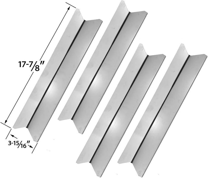 4Pcs Grill Heat Tent Plates fits Charmglow 810-7441S Gas Grills