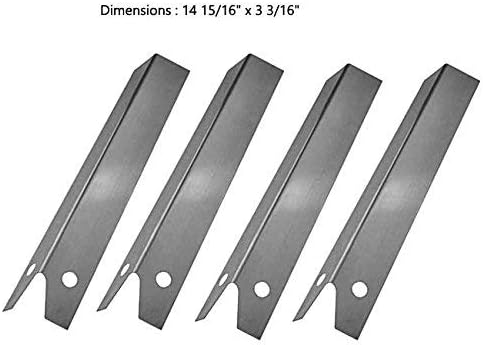 4Pcs Heat Sheild Plates Kit for Lynx L36PSFR-1 Gas Grill