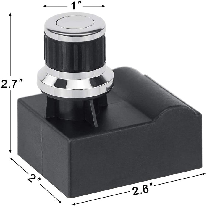 Universal 6 Outlet Gas Grill Electric Ignitor Push Button Generator Switch for 5-6 Burner Nexgrill etc