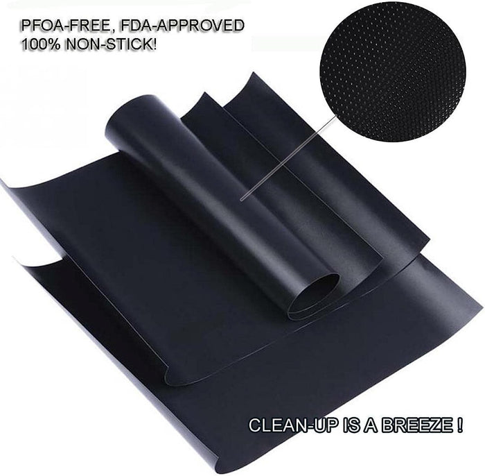 6 Pcs BBQ Grill Mat Set, Heavy Duty, Reusable, Easy to Clean and Non-Stick, 15.75 x 13 Inch