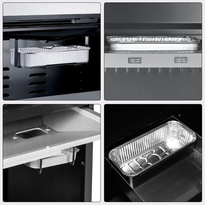 Drip Pan Liner 6417 for Weber Genesis II, LX, Summit 400/600 Series 4/ 6 Burner, Summit Gold/ Platinum, Traveler Grills and SmokeFire Pellet Grills