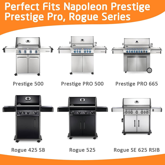 62007 Grease Drip Pan Liners 20 Pack fits for Napoleon Prestige I-II-IV, PRO, Mirage, Ultra Chef Grills
