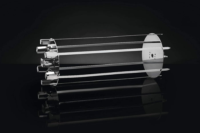 64008 Rotisserie Shish-Kebab Skewer Set Grill Accessory for Most Napoleon Grills, Stainless Steel