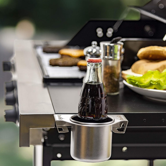 6428409W06 Gear Trax Combination Cup Holder/Bottle Opener for Char-Broil Gas Grills