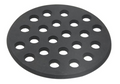 6.5" Round Cast Iron Bottom Fire Grate for S/Mini/Medium Big Green Egg Kamado Grill, BBQ High Heat Charcoal Plate