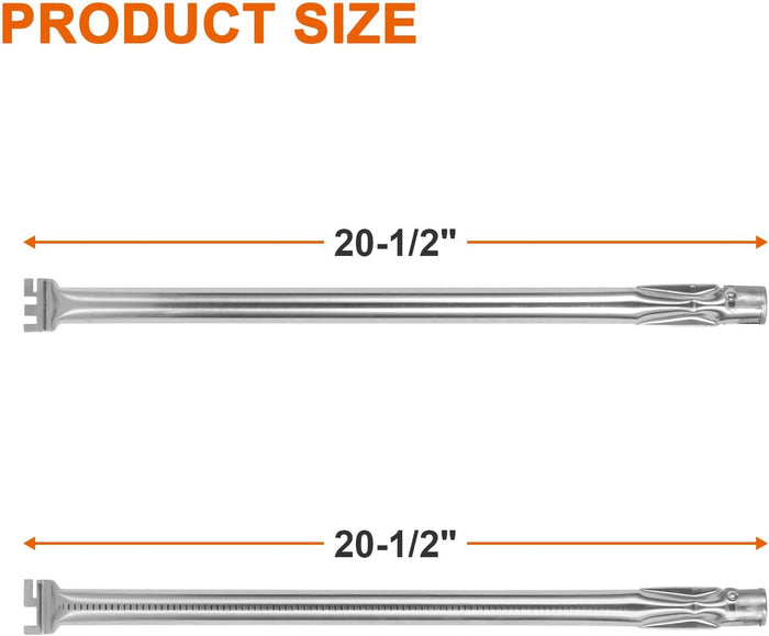 67555 Grill Burner Tubes Kit for Weber Summit 440, Summit 450 4 Burner Gas Grills