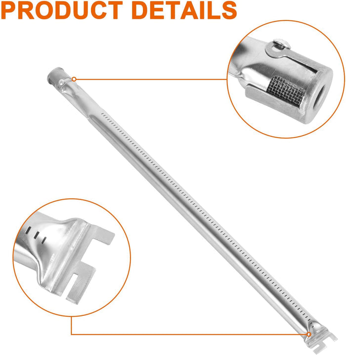 67555 Grill Burner Tubes Kit for Weber Summit 440, Summit 450 4 Burner Gas Grills