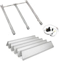69787 Burner + 7636 Flavor Bars + 7642 Igniter, Weber Spirit 300 Front Knobs Series Replacement Parts Kit