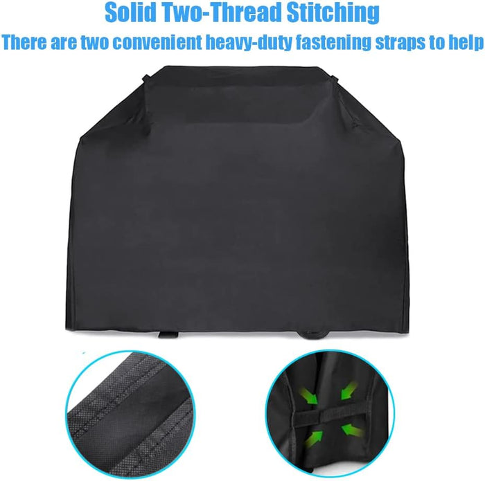 7108 Premium Grill Cover for 7554 Weber Summit 400 Series 4 Burner Gas Grills, 68''L x 28''W x 52''H