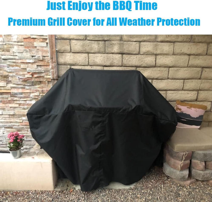 7108 Premium Grill Cover for 7554 Weber Summit 400 Series 4 Burner Gas Grills, 68''L x 28''W x 52''H