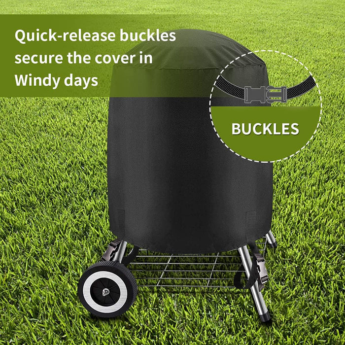 7153 Grill Cover for Weber 26 inch Kettle Charcoal Grills
