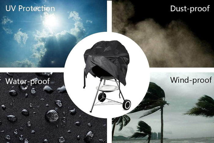 7153 Grill Cover for Weber 26 inch Kettle Charcoal Grills