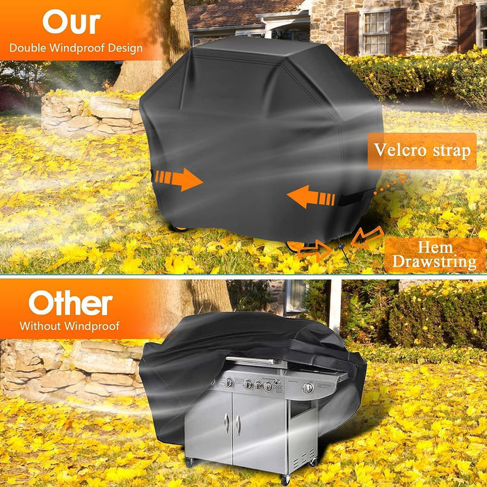 72 x 26 x 51 Inches BBQ Grill Cover for Broil King Regal 6 burner Gas Grills