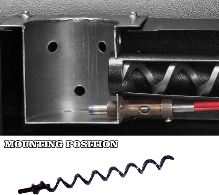 74070 Grill Auger Flighting Shaft 19.5" for Pit Boss 820 Series Wood Pellet Smoker Grills