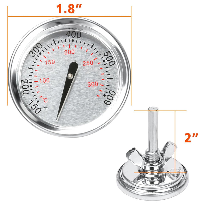 7581 Thermometer 60540 fits all Weber Spirit I & II 200 & 300 series grills, Q Series and Charcoal Grills