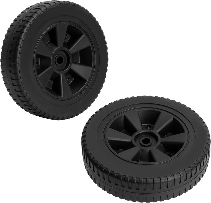 8 Inch Plastic Grill Wheels 2Pcs Kit for Charmglow Grills