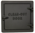 8" x 8" Cast Iron Stove Chimney Clean Out Door for Fireplace