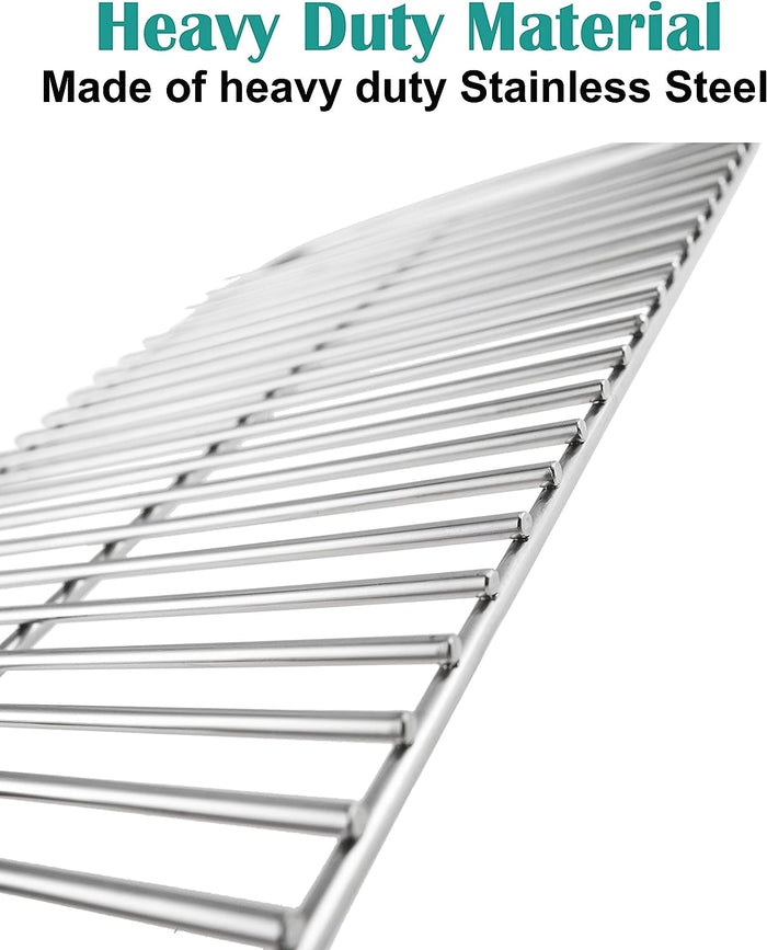 80631 Grate for Weber Go Anywhere 121020 Charcoal & 1141001 Gas Grills, fits 70211, 3634, 67195, 16" x 10"