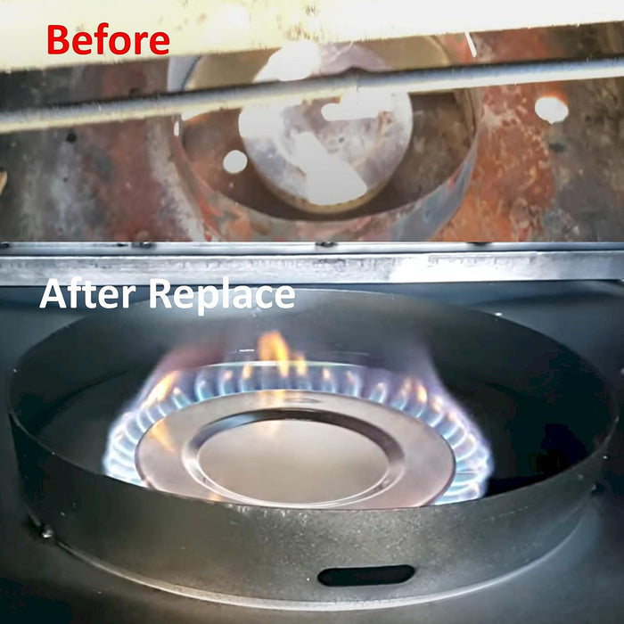 9005100011 Gas Burner with Screw Replacement for Masterbuilt 30 Inch Propane Smokers