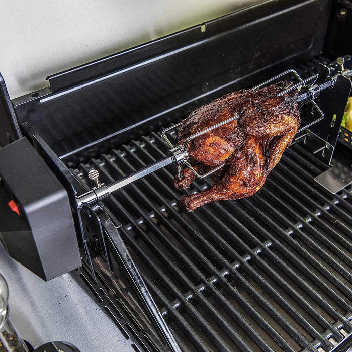 9768102 Universal Rotisserie for most Char-Broil 2 to 6 Burner Gas Grills