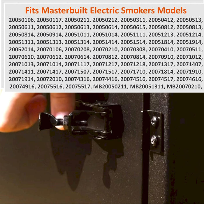 990050222 Door Latch Kit for Most Masterbuilt Digital Electric Smoker Grills